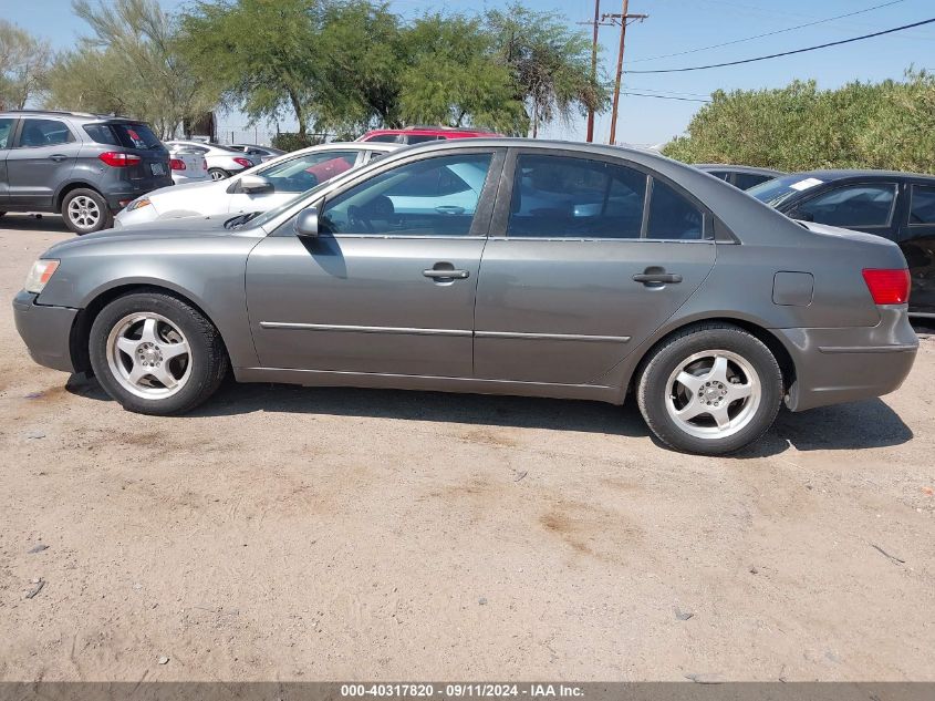 5NPET46F39H463363 2009 Hyundai Sonata Gls