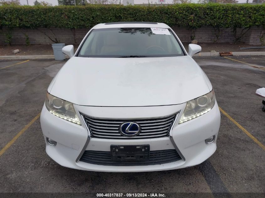 2013 Lexus Es 300H VIN: JTHBW1GG8D2037774 Lot: 40317837