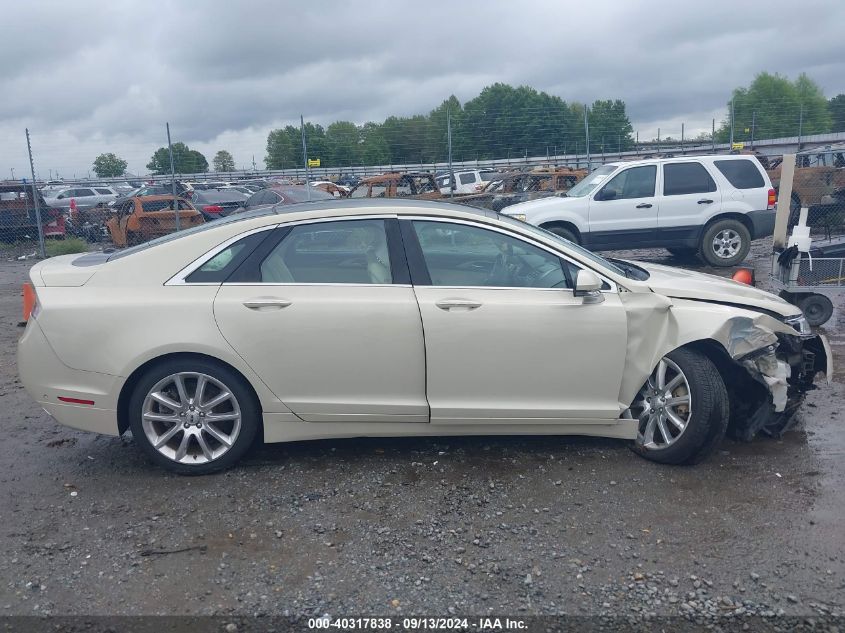 2014 Lincoln Mkz VIN: 3LN6L2GK3ER814215 Lot: 40317838