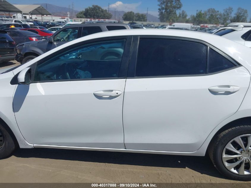 2018 Toyota Corolla Le VIN: 5YFBURHE6JP809348 Lot: 40317888