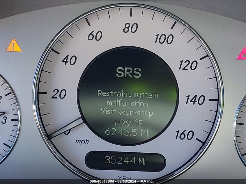 2007 Mercedes-Benz E 350 VIN: WDBUF56X07B084142 Lot: 40317904