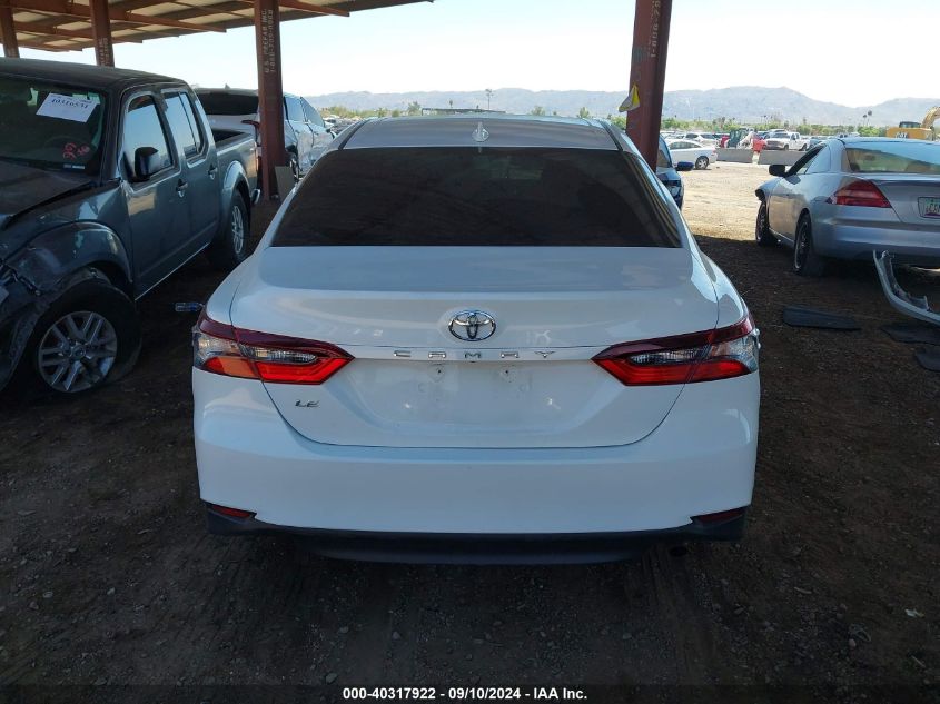 2022 Toyota Camry Le VIN: 4T1C11AK4NU640238 Lot: 40317922