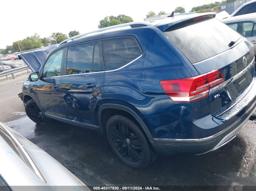 2018 Volkswagen Atlas 3.6L V6 Sel VIN: 1V2ER2CA9JC586529 Lot: 40317930