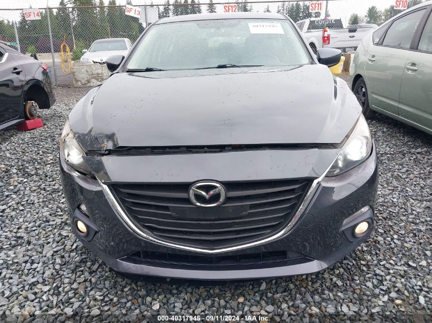 2015 Mazda 3 Grand Touring VIN: JM1BM1M78F1244167 Lot: 40317945