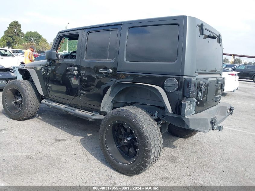 2018 Jeep Wrangler Jk Unlimited Sport S 4X4 VIN: 1C4HJWDG3JL891640 Lot: 40317955