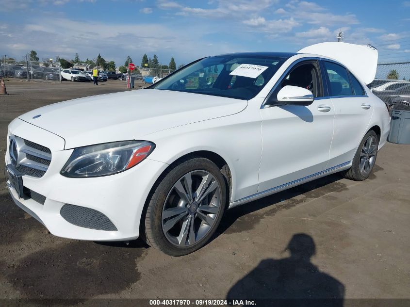 2015 Mercedes-Benz C 300 4Matic/Luxury 4Matic/Sport 4Matic VIN: 55SWF4KB8FU025090 Lot: 40317970