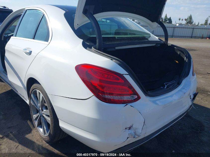 2015 Mercedes-Benz C 300 4Matic/Luxury 4Matic/Sport 4Matic VIN: 55SWF4KB8FU025090 Lot: 40317970