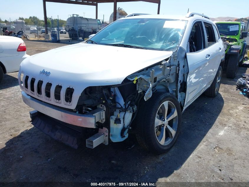 2019 Jeep Cherokee Limited Fwd VIN: 1C4PJLDB6KD296033 Lot: 40317975