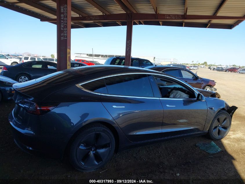 2018 Tesla Model 3 Long Range/Performance VIN: 5YJ3E1EB4JF114424 Lot: 40317993