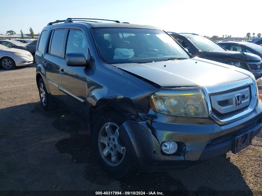 2011 Honda Pilot Touring VIN: 5FNYF3H95BB011876 Lot: 40317994