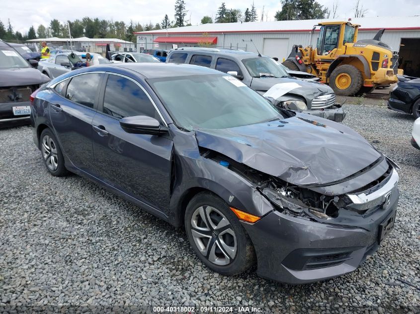 2018 Honda Civic Lx VIN: 2HGFC2F57JH565196 Lot: 40318002