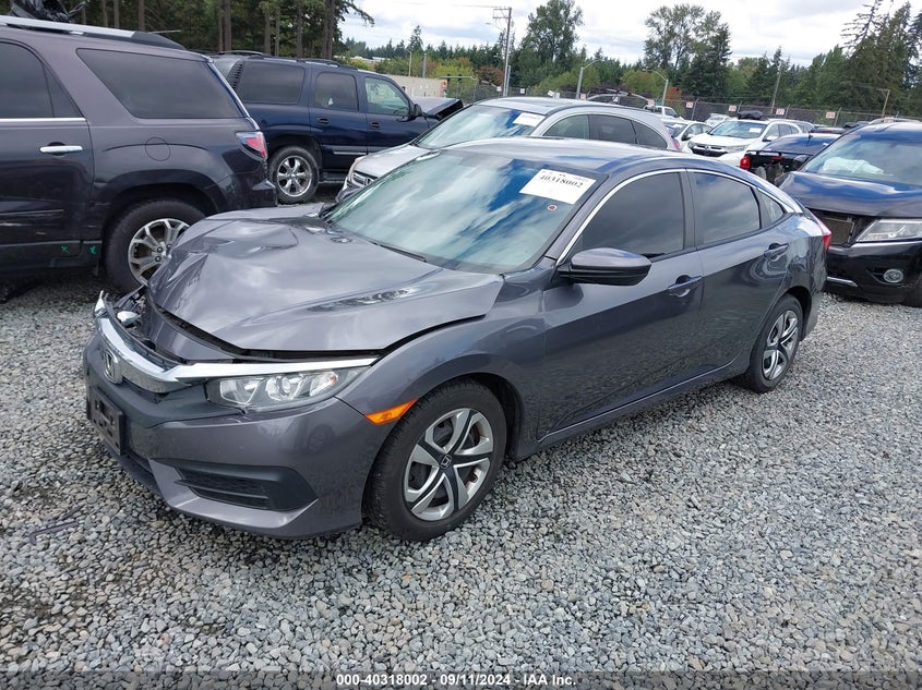 2018 HONDA CIVIC LX - 2HGFC2F57JH565196