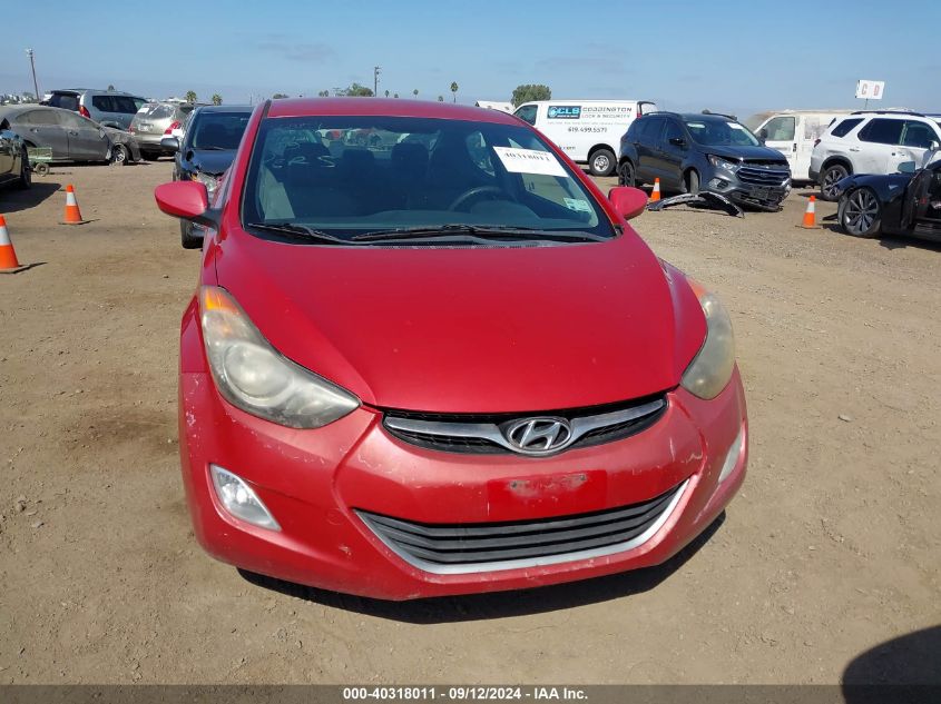 2013 Hyundai Elantra Gls/Limited VIN: KMHDH4AE4DU948147 Lot: 40318011