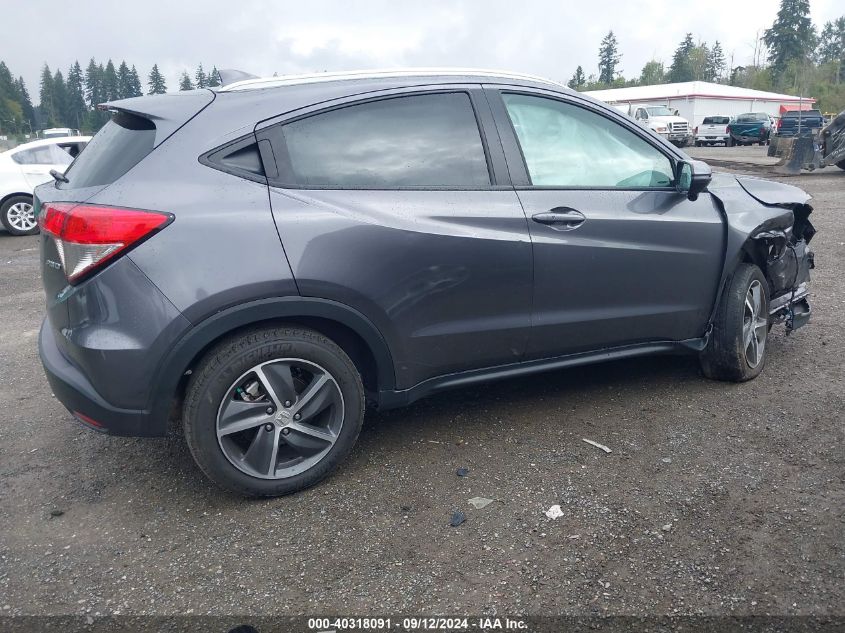 2022 Honda Hr-V Ex VIN: 3CZRU6H57NM750038 Lot: 40318091