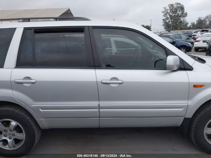 2006 Honda Pilot Ex-L VIN: 5FNYF28646B046396 Lot: 40318148