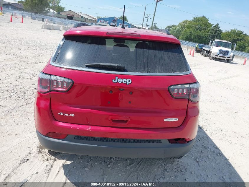 2018 Jeep Compass Latitude 4X4 VIN: 3C4NJDBB1JT350265 Lot: 40318152