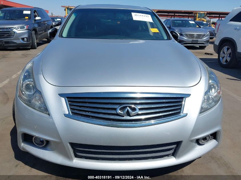 2012 Infiniti G37 Journey VIN: JN1CV6AP8CM931312 Lot: 40318191