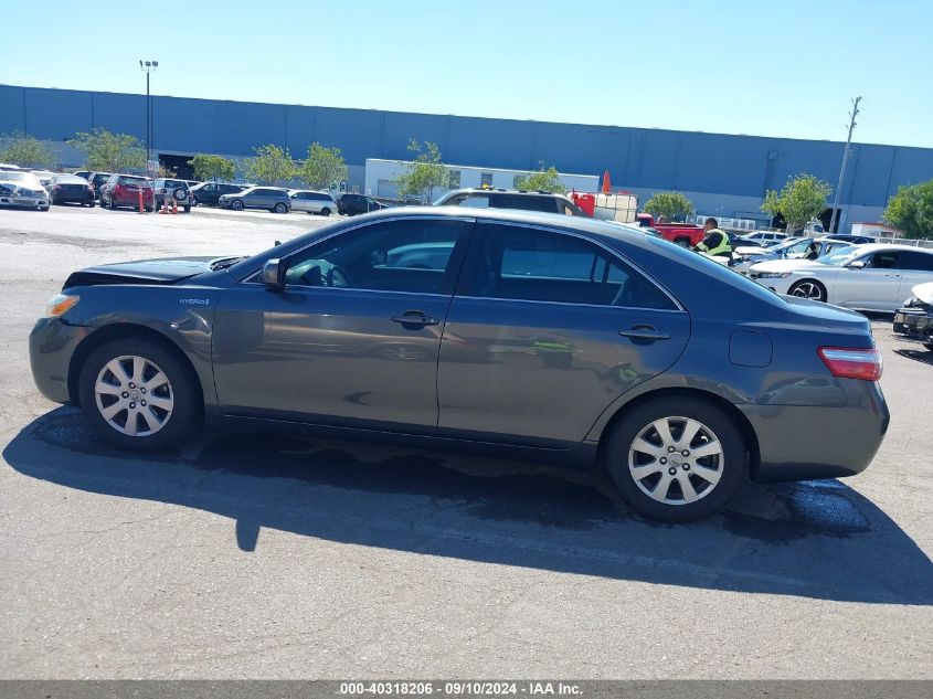 2007 Toyota Camry Hybrid VIN: 4T1BB46K87U008591 Lot: 40318206