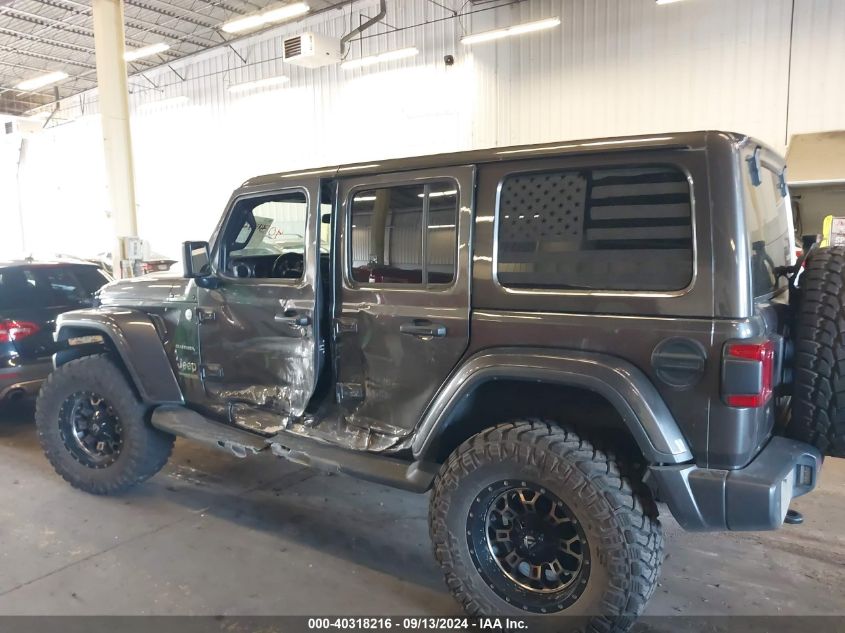 2018 Jeep Wrangler Unlimited Sahara VIN: 1C4HJXEG9JW231993 Lot: 40318216