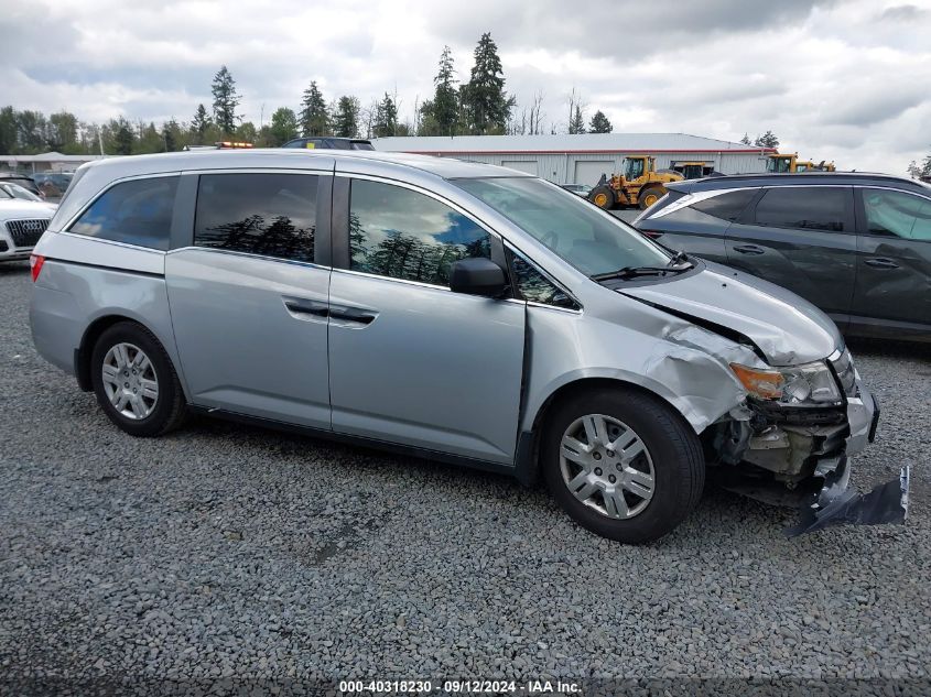 2011 Honda Odyssey Lx VIN: 5FNRL5H29BB065239 Lot: 40318230