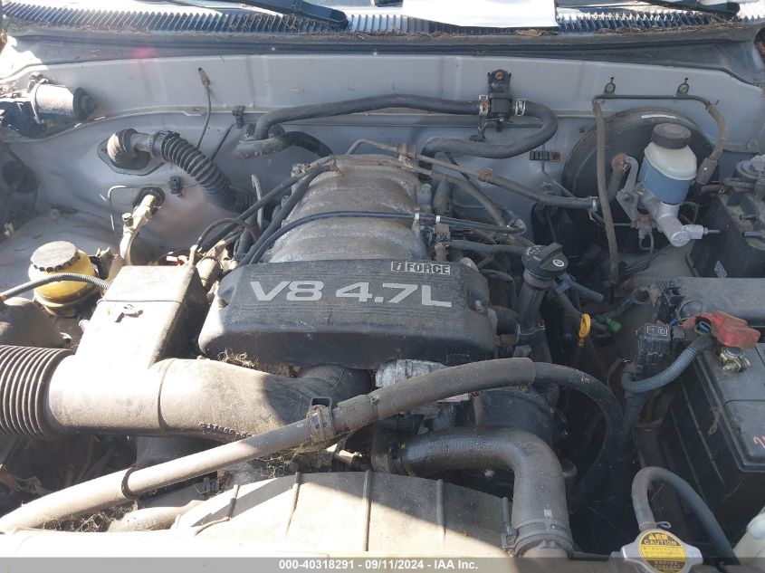 5TBBT44191S216348 2001 Toyota Tundra Sr5 V8