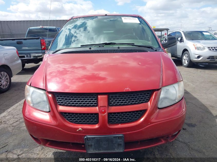 2003 Dodge Grand Caravan Sport VIN: 2D8GT44L53R147797 Lot: 40318317