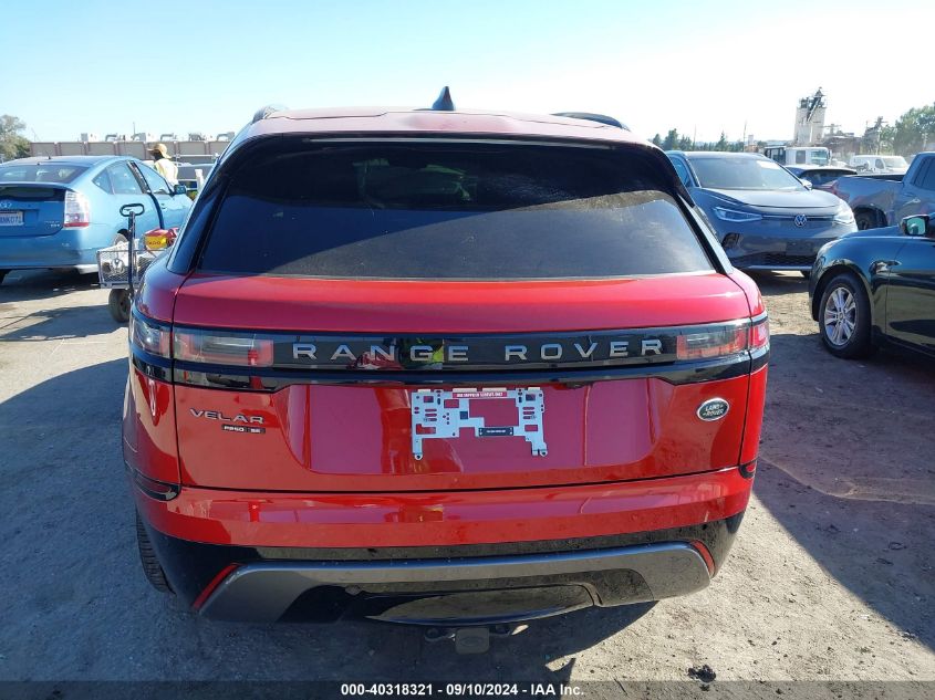 2019 Land Rover Range Rover Velar P250 R-Dynamic Se VIN: SALYL2EX2KA227420 Lot: 40318321