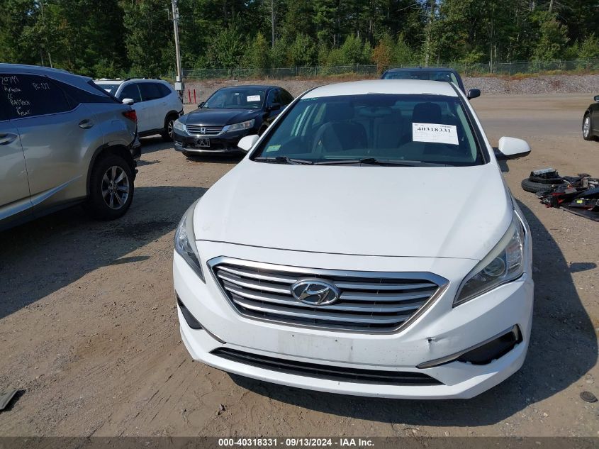 2017 HYUNDAI SONATA SE - 5NPE24AF6HH510278