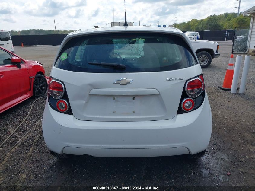 2014 Chevrolet Sonic Ls Auto VIN: 1G1JA6SH3E4206039 Lot: 40318367