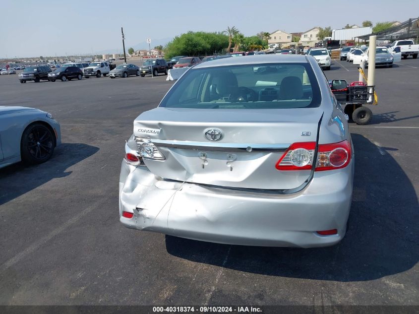 2012 Toyota Corolla Le VIN: 2T1BU4EE6CC772490 Lot: 40318374