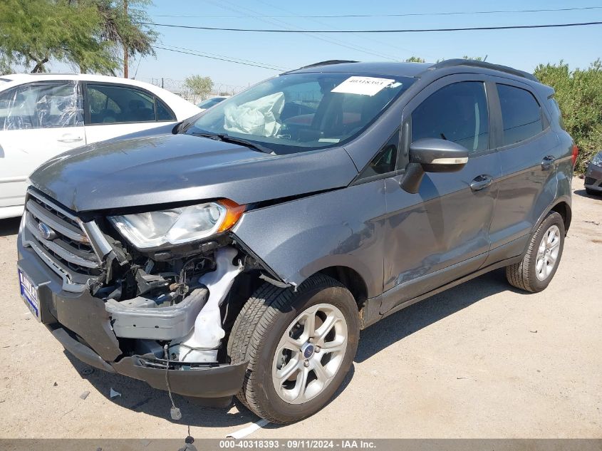 2019 Ford Ecosport Se VIN: MAJ3S2GE1KC285626 Lot: 40318393