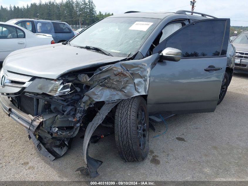 2009 Acura Mdx Technology Package VIN: 2HNYD28629H506668 Lot: 40318399