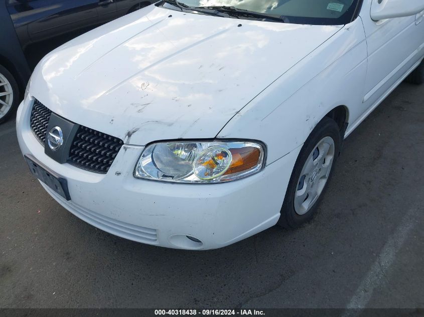 2005 Nissan Sentra 1.8S VIN: 3N1CB51D05L562936 Lot: 40318438