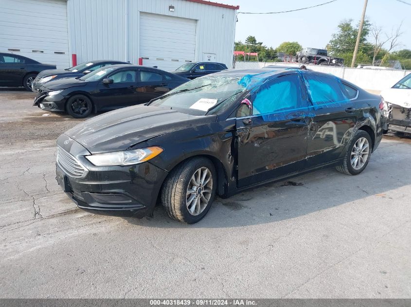 2017 FORD FUSION SE - 3FA6P0HD1HR273303