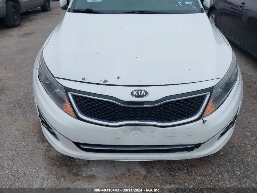 2014 Kia Optima Sxl Turbo VIN: 5XXGR4A68EG327198 Lot: 40318443