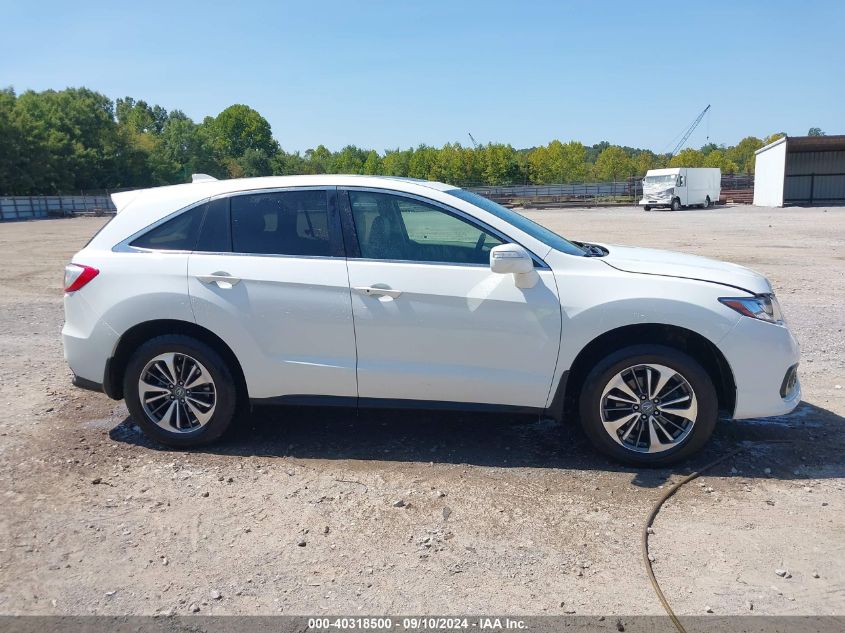 2017 Acura Rdx Advance Package VIN: 5J8TB4H71HL023167 Lot: 40318500