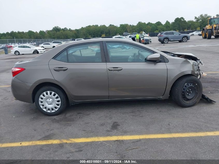 2019 Toyota Corolla L/Le/Xle/Se/Xse VIN: 2T1BURHE1KC222184 Lot: 40318501