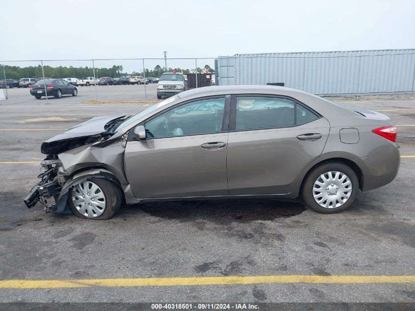 2019 Toyota Corolla L/Le/Xle/Se/Xse VIN: 2T1BURHE1KC222184 Lot: 40318501