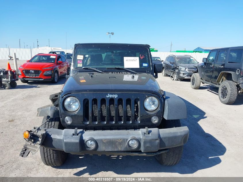 2016 Jeep Wrangler Unlimited Sport VIN: 1C4BJWDG3GL144991 Lot: 40318507