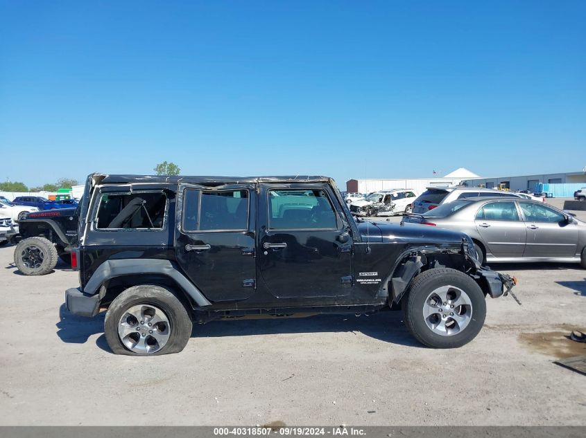 2016 Jeep Wrangler Unlimited Sport VIN: 1C4BJWDG3GL144991 Lot: 40318507