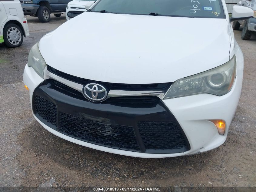 2015 Toyota Camry Se VIN: 4T1BF1FK2FU001881 Lot: 40318519