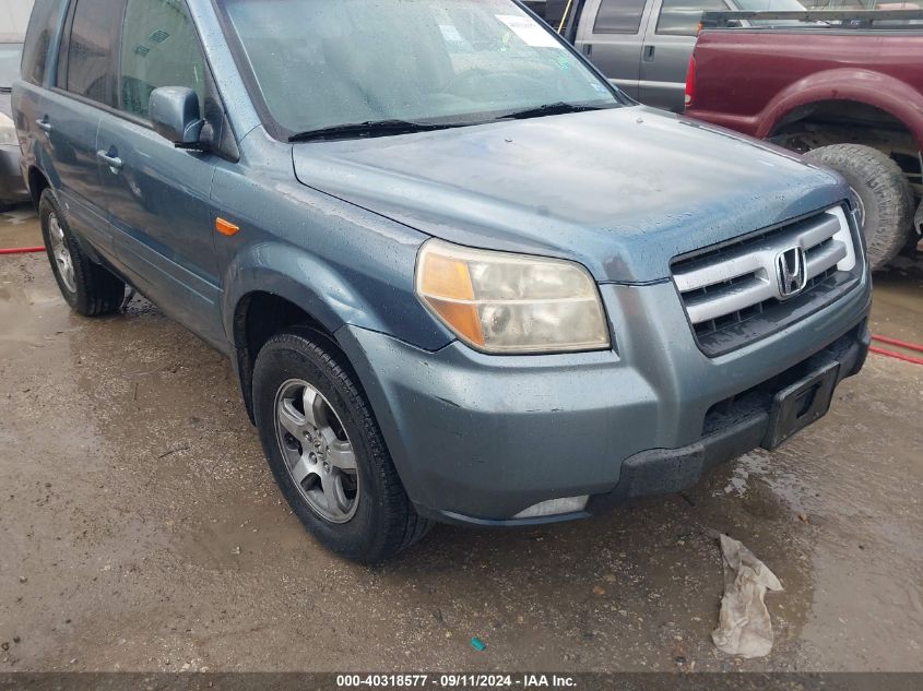 2006 Honda Pilot Ex VIN: 5FNYF28426B026842 Lot: 40318577