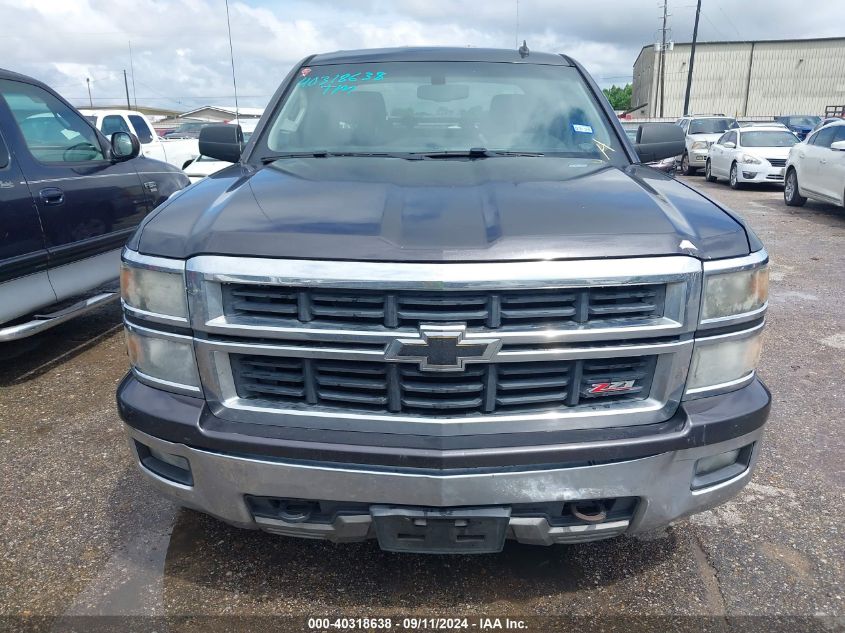 2014 Chevrolet Silverado 1500 2Lt VIN: 3GCUKREC3EG390906 Lot: 40318638