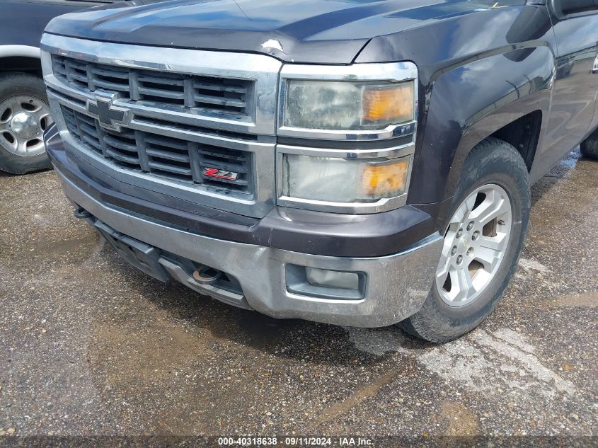 2014 Chevrolet Silverado 1500 2Lt VIN: 3GCUKREC3EG390906 Lot: 40318638