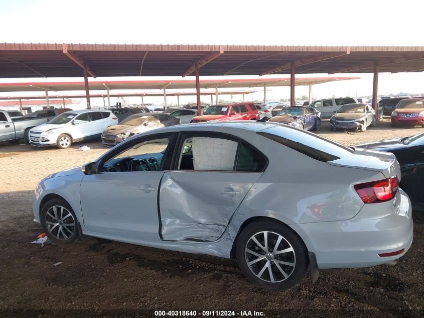 2017 Volkswagen Jetta Se VIN: 3VWDB7AJ9HM358988 Lot: 40318640