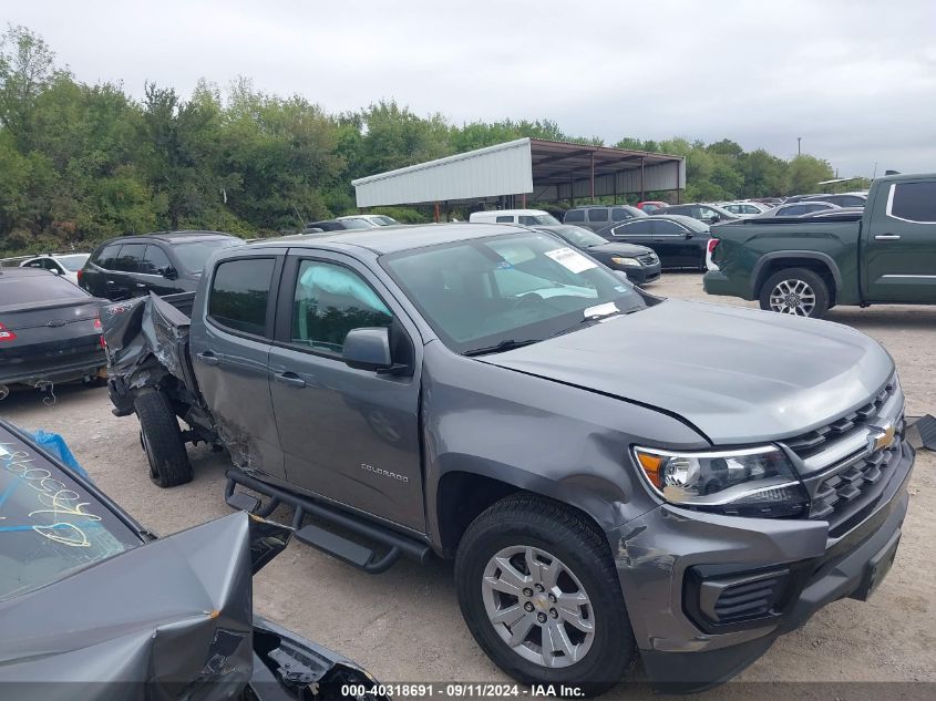 2022 Chevrolet Colorado 4Wd Short Box Lt VIN: 1GCGTCEN5N1133107 Lot: 40318691