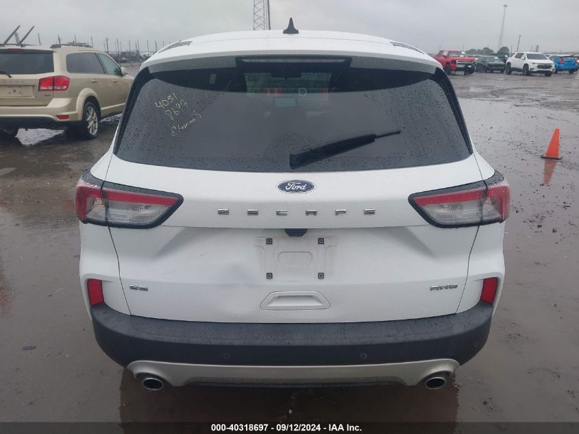 2021 Ford Escape Se VIN: 1FMCU9G66MUA39458 Lot: 40318697