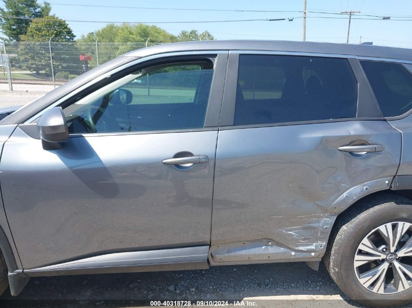 2023 Nissan Rogue Sv Intelligent Awd VIN: 5N1BT3BBXPC814337 Lot: 40318728