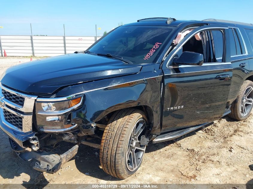 2015 Chevrolet Tahoe Lt VIN: 1GNSCBKC0FR156165 Lot: 40318729