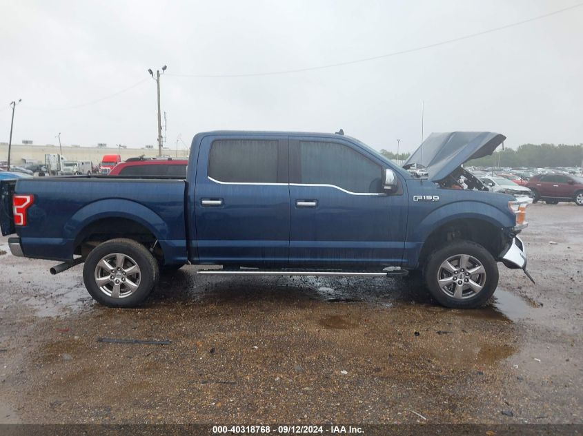 2018 Ford F150 Supercrew VIN: 1FTEW1CP7JKD12681 Lot: 40318768